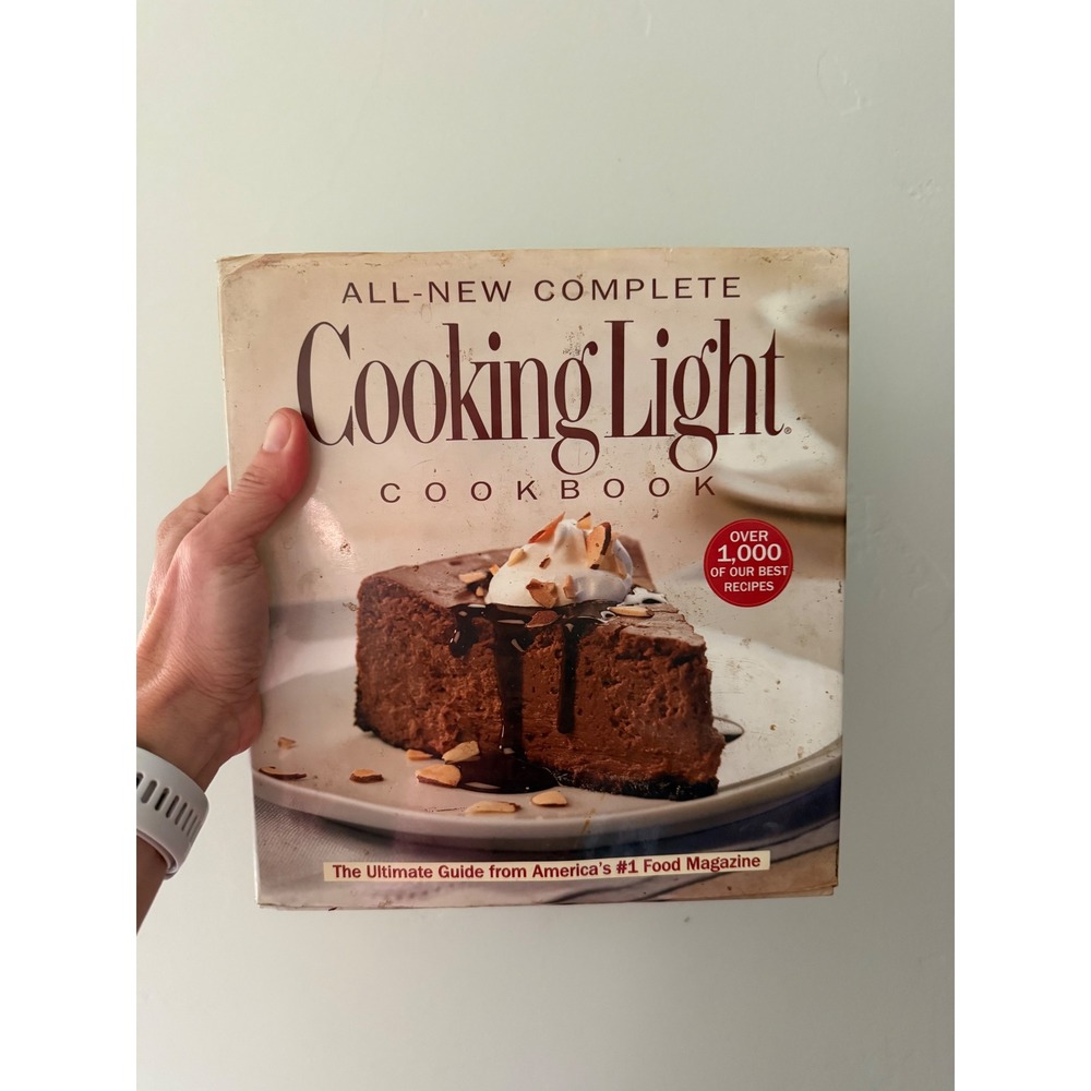 All-New‎ Complete Cooking Light Cookbook Oxmoor House Hardcover 1000+ Recipes